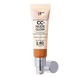 IT Cosmetics CC+ Nude Glow Lightweight Foundation + Glow Serum with SPF 40